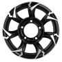 Легковой диск Khomen Wheels KHW1505 5,5x15 5x139,7 ET5 98,5 Black-FP